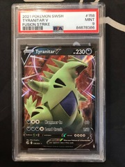 Tyranitar V - 158/264 - PSA Graded 9-Mint